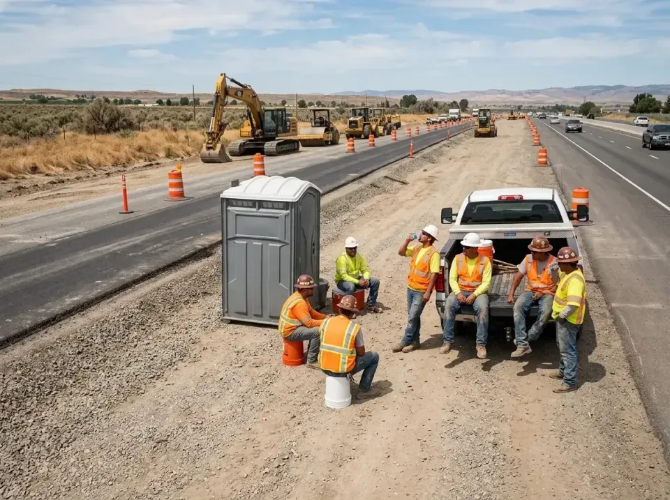 highway-road-construction-crew-007 — frequently asked questions, Porta Potty and Restroom Rentals in Newington Forest, VA